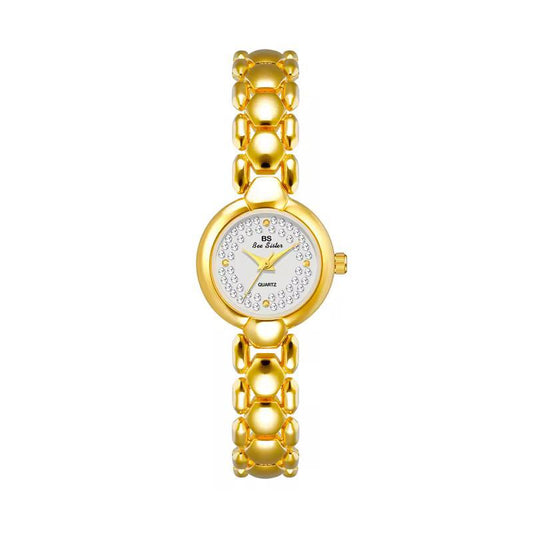 Town Ton Mix and Sliver 925 Italian Vintage Watch for Ladies