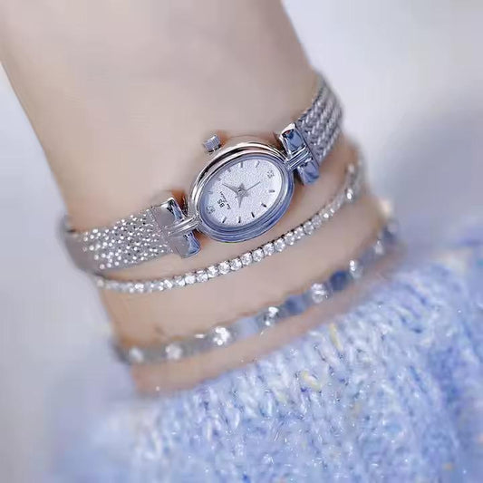 BS Ladies Vintage Watch in gold plated and sliver 925 Italian